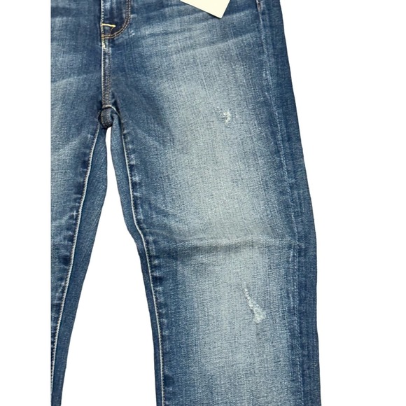 NWT 7 For All Mankind High Waist Ankle Skinny Jeans Blue Women's Size 27 - Picture 4 of 8